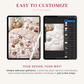 Duvet Cover Mockup for Procreate - Editable Bedding Set Mockup