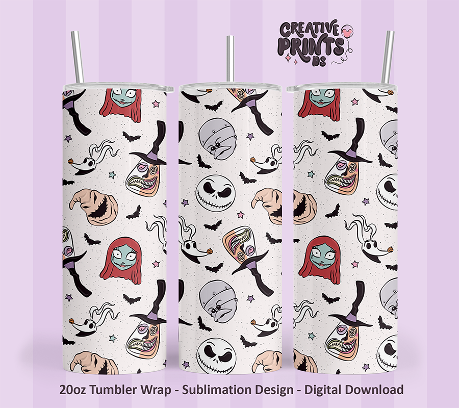 Magical Nightmare Tumbler Wrap 20oz