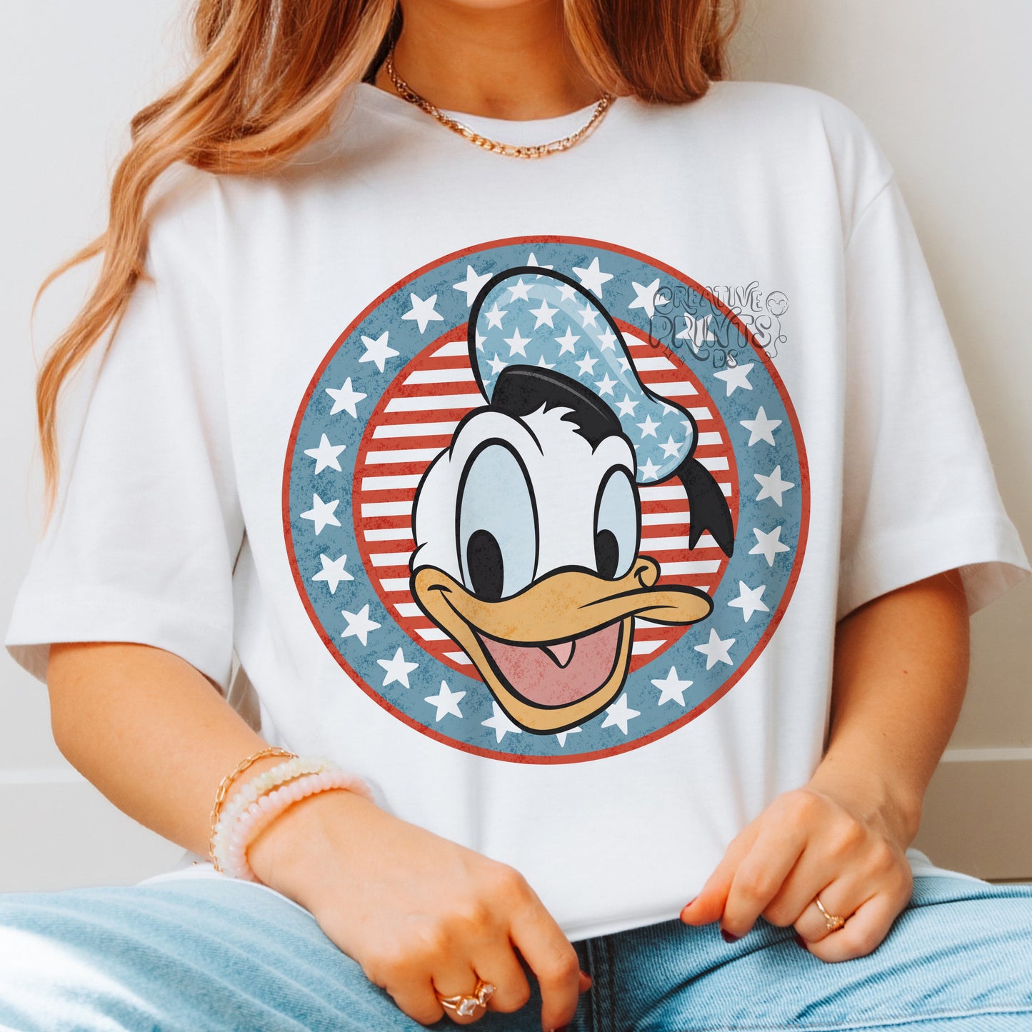 Magical Duck 4th of July PNG