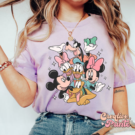 Mouse & Friends Sublimation PNG