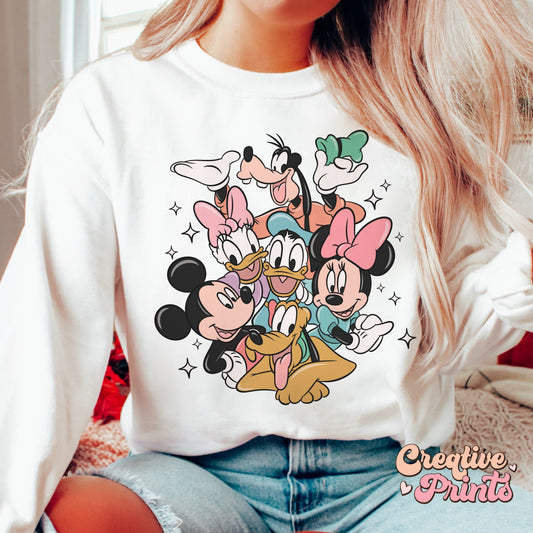 Mouse & Friends Sublimation PNG