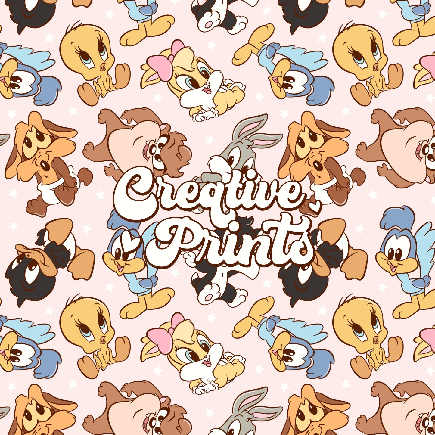 Cute Baby Looney Seamless file