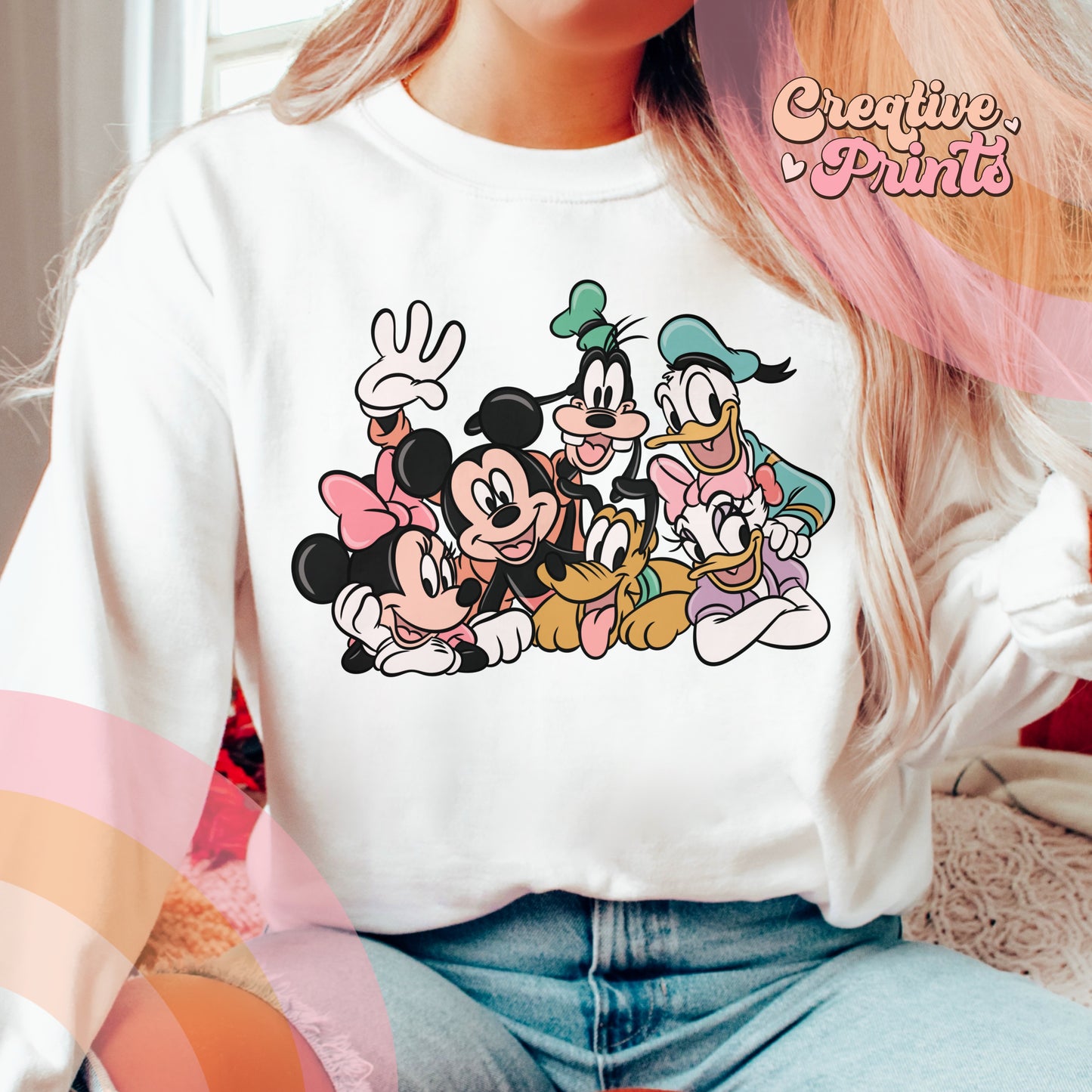 Mouse & Friends Sublimation PNG