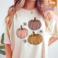 Cute floral pumpkins sublimation PNG