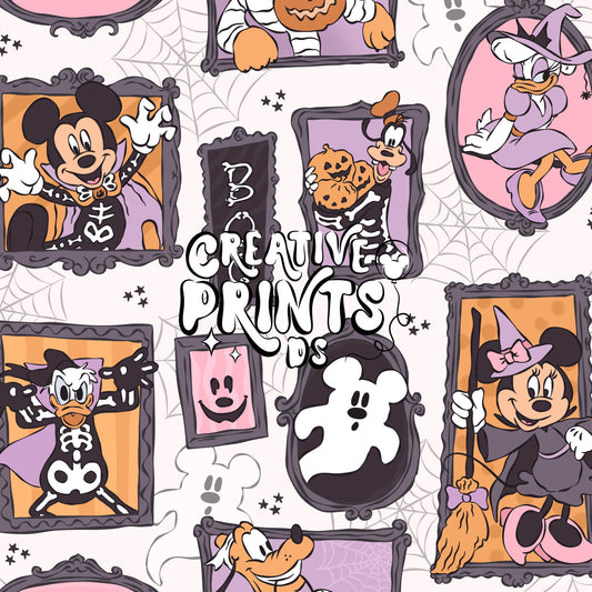 Magical Spooky Frames Seamless file