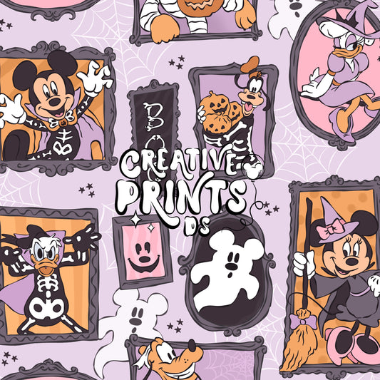 Magical Spooky Frames Seamless file