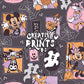 Magical Spooky Frames Seamless file