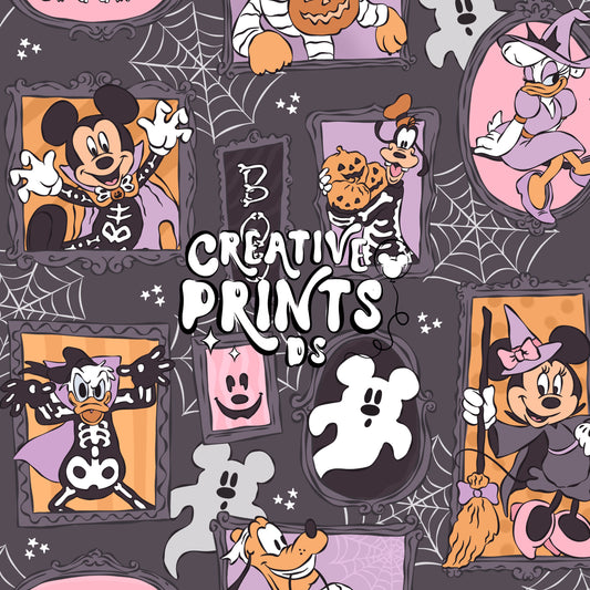 Magical Spooky Frames Seamless file