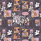 Magical Spooky Frames Seamless file