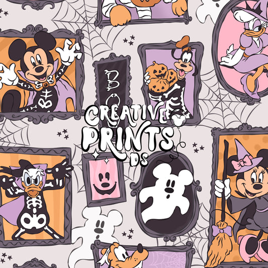 Magical Spooky Frames Seamless file