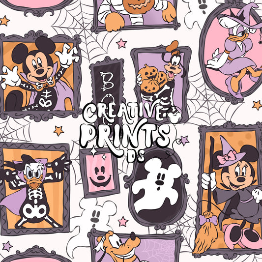 Magical Spooky Frames Seamless file
