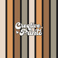 Coordinate stripes seamless pattern