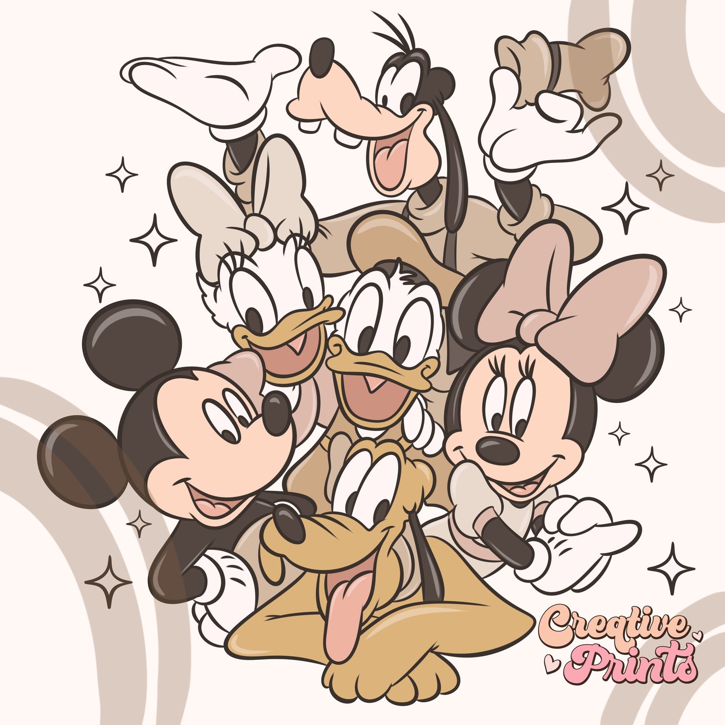 Neutral Mouse & Friends illustration PNG