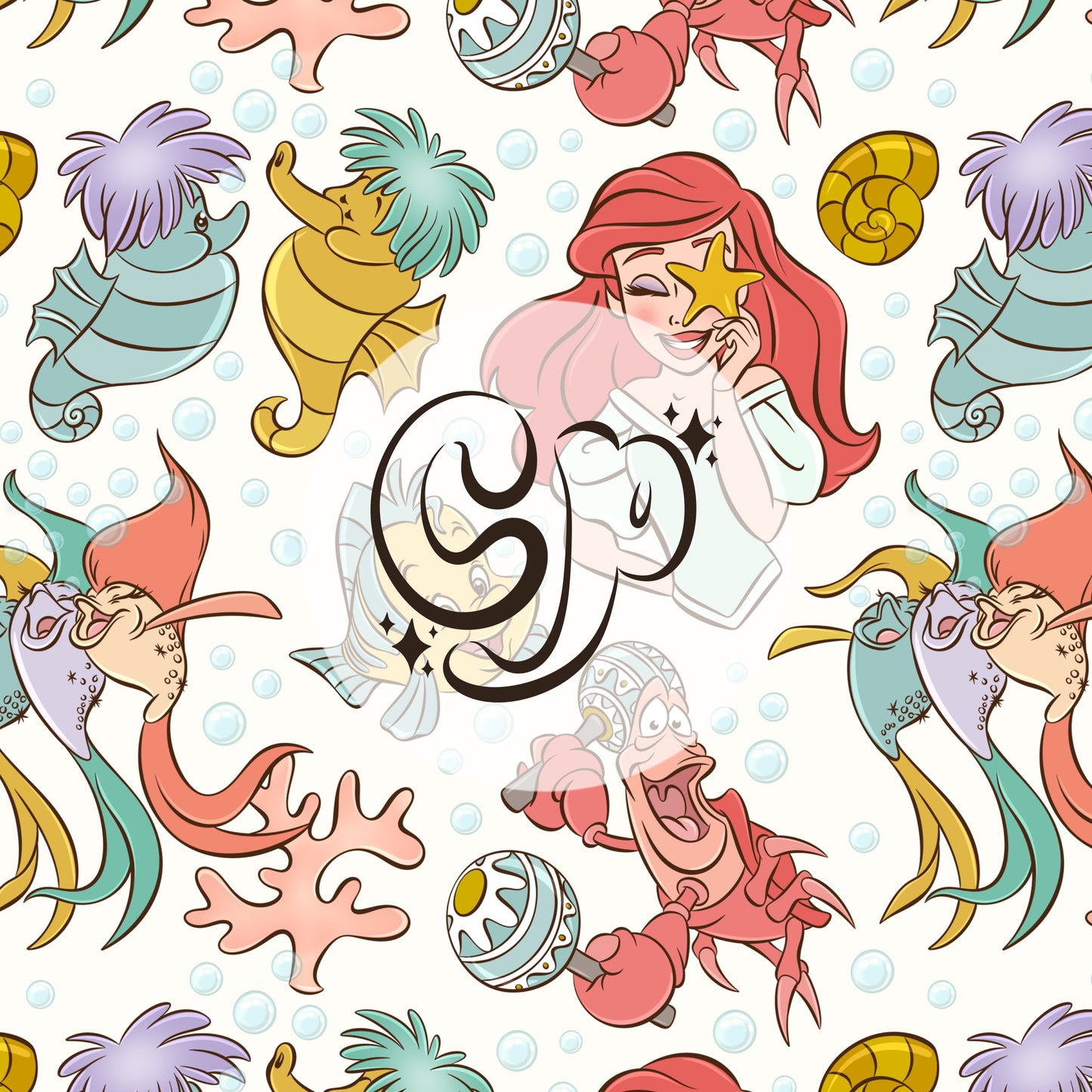 Little Mermaid Seamless file