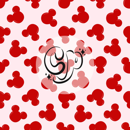 Vday Mouse Ears Balloons Seamless file