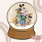 Christmas Mouse and Friends Snowglobe PNG
