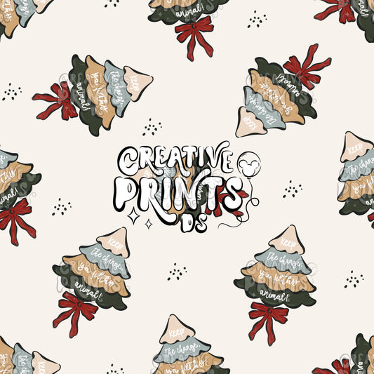 Christmas Trees Movie Seamless file