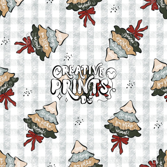 Christmas Trees Movie Seamless file