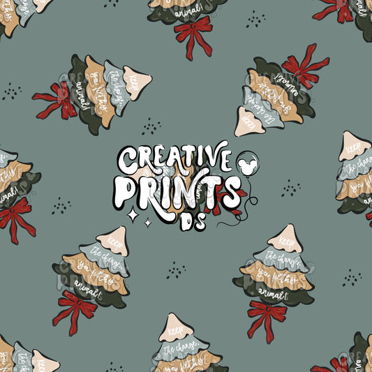 Christmas Trees Movie Seamless file