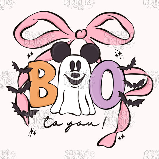 Boo! Mouse Ghost PNG