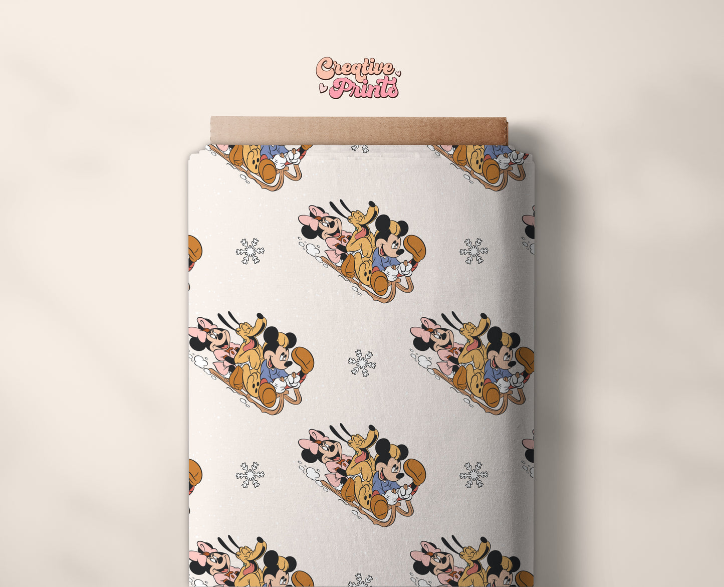 Sleigh mouse & friends seamless file