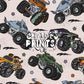 Monster Trucks Seamless file V1 - Beige