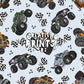 Monster Trucks Seamless file V3 - Blue
