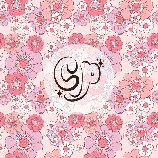 Pink Floral Seamless file