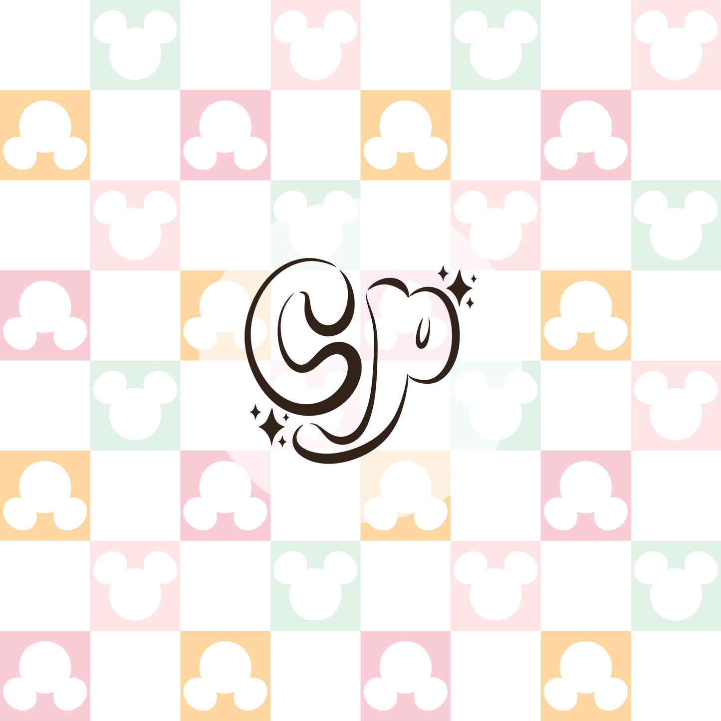 Pastel Mouse ears seamless file