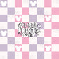 Mouse ears checkered seamless file