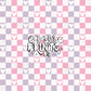 Mouse ears checkered seamless file