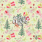 Pastel Green Grinchy Christmas Seamless Pattern