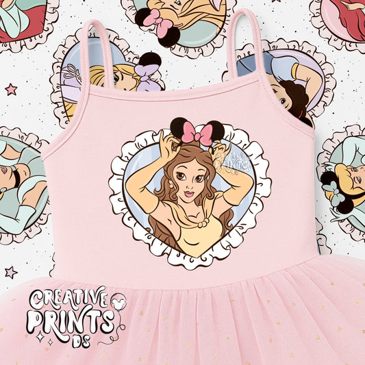 Mouse Princesses PNGs - 8 Files