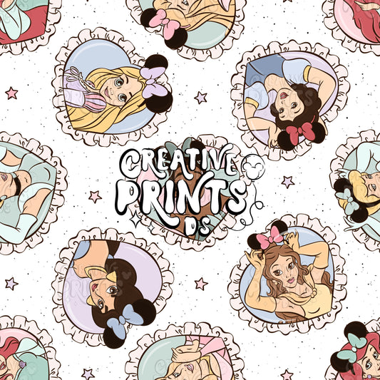 Mouse Princesses Seamless file