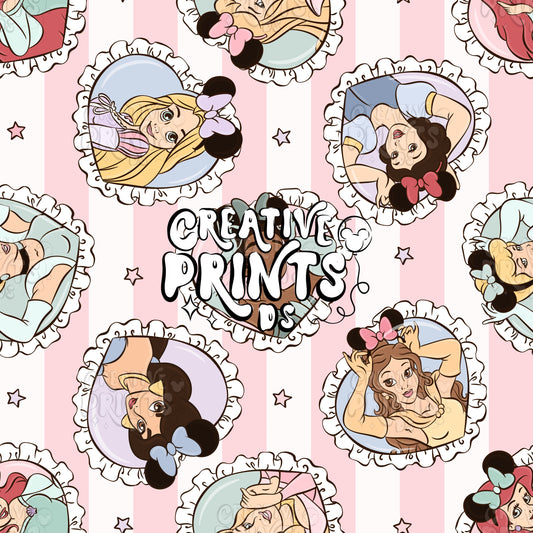 Mouse Princesses Seamless file