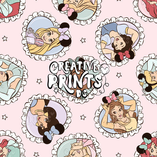 Mouse Princesses Seamless file