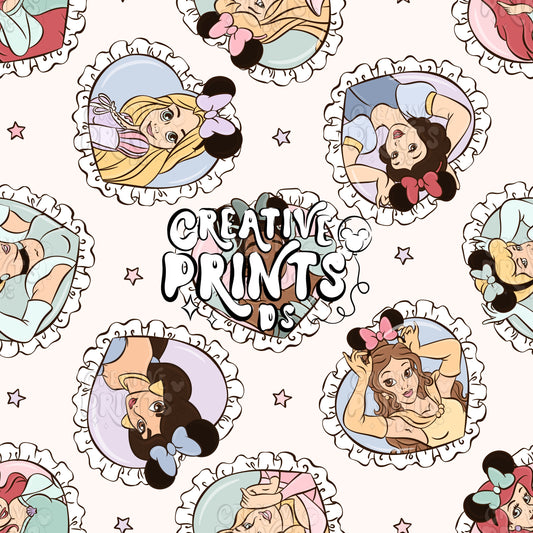 Mouse Princesses Seamless file