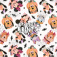 Halloween Mouse Friends Seamless Pattern
