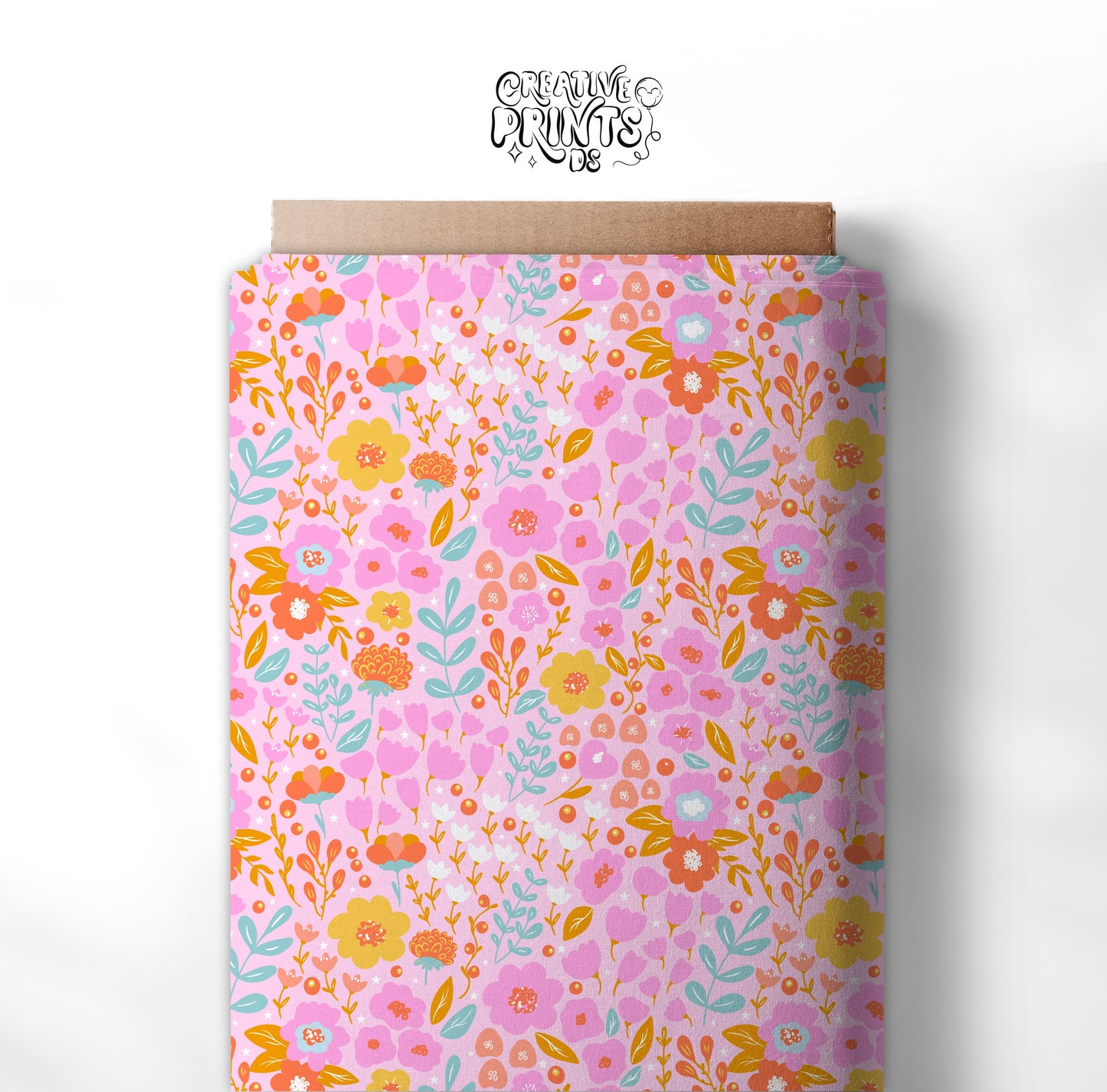 Bright Summer Floral Seamless pattern