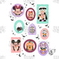 Halloween Frames Mouse Friends PNG