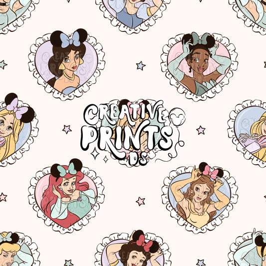 Mouse Princesses Seamless file