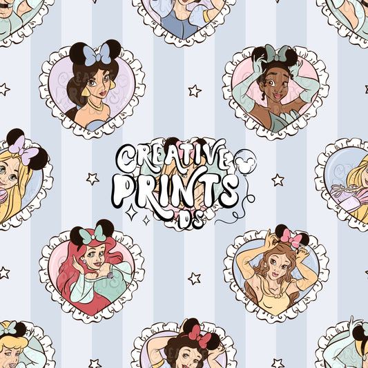 Mouse Princesses Seamless file