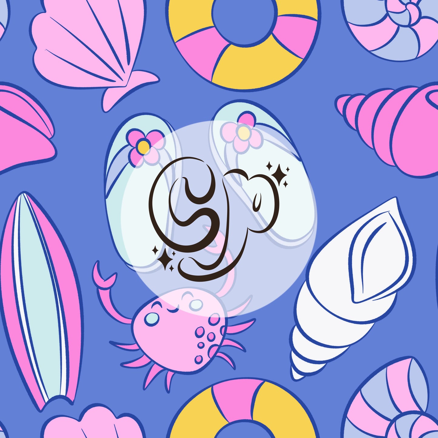 Bright Summer Seamless pattern