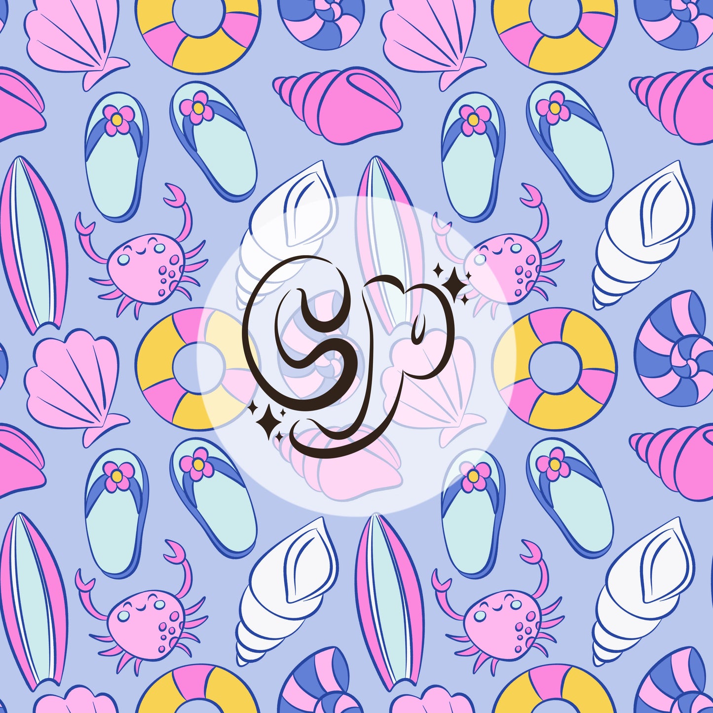 Bright Summer Seamless pattern