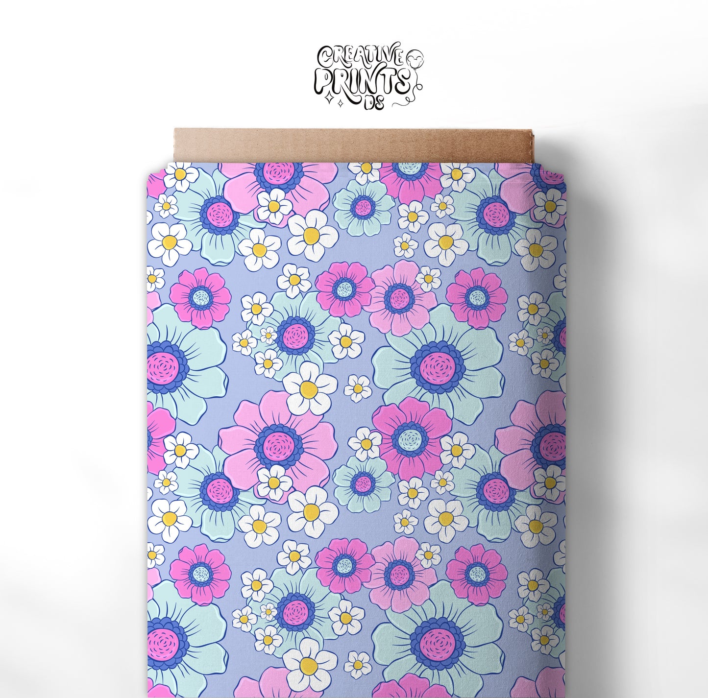 Bright Summer Floral Seamless pattern