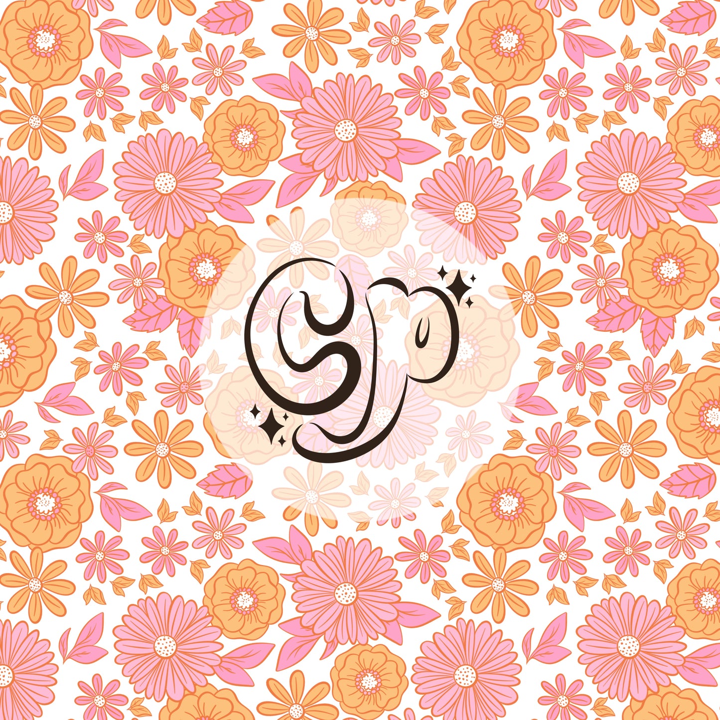 Summer Floral Seamless pattern