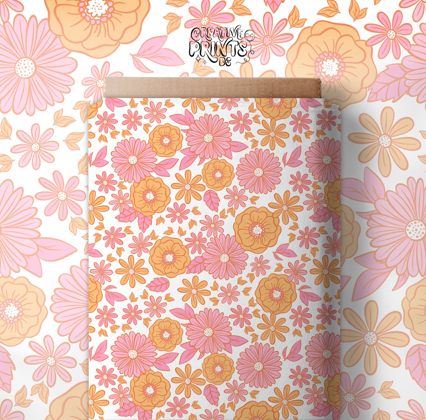 Summer Floral Seamless pattern