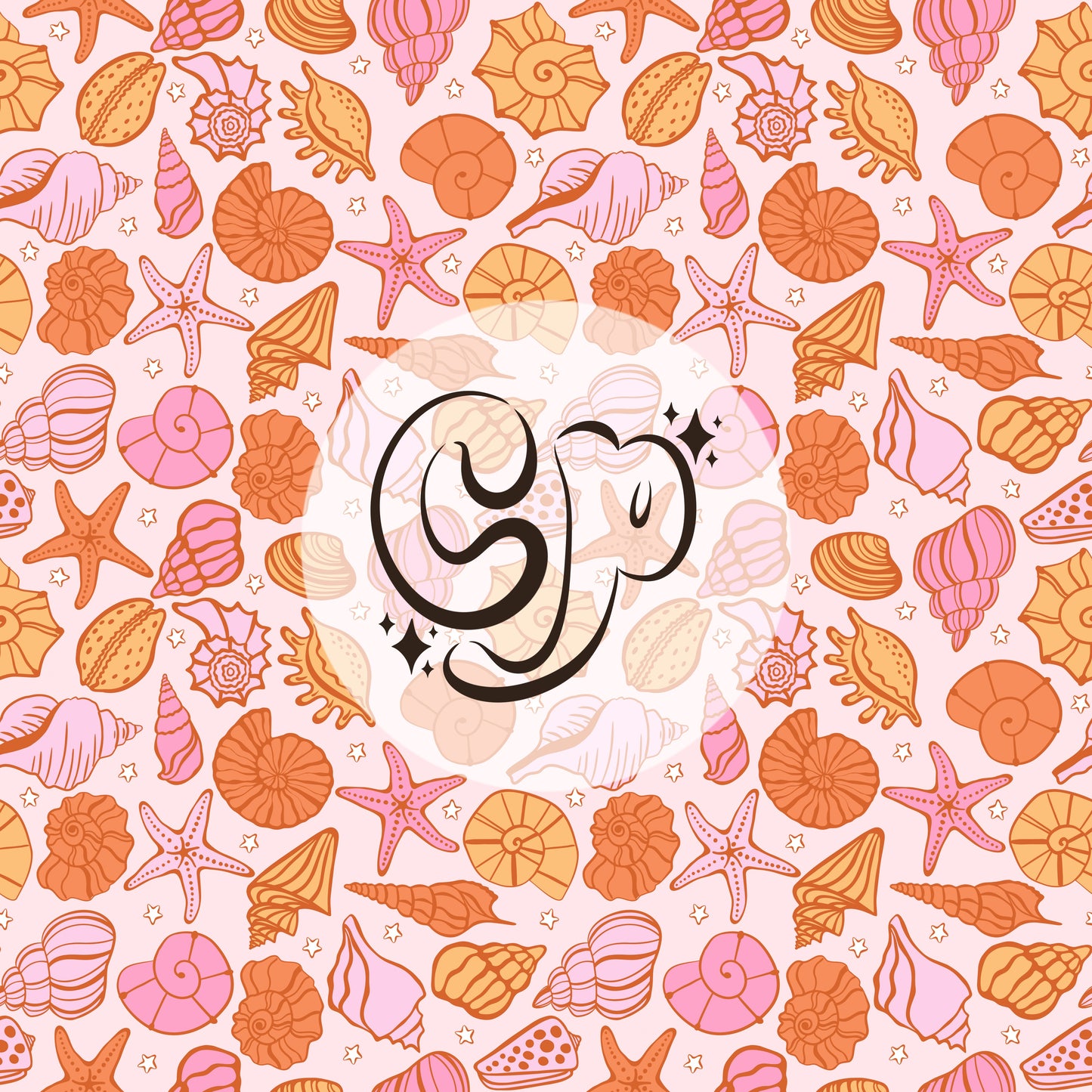 SeaShell Seamless pattern