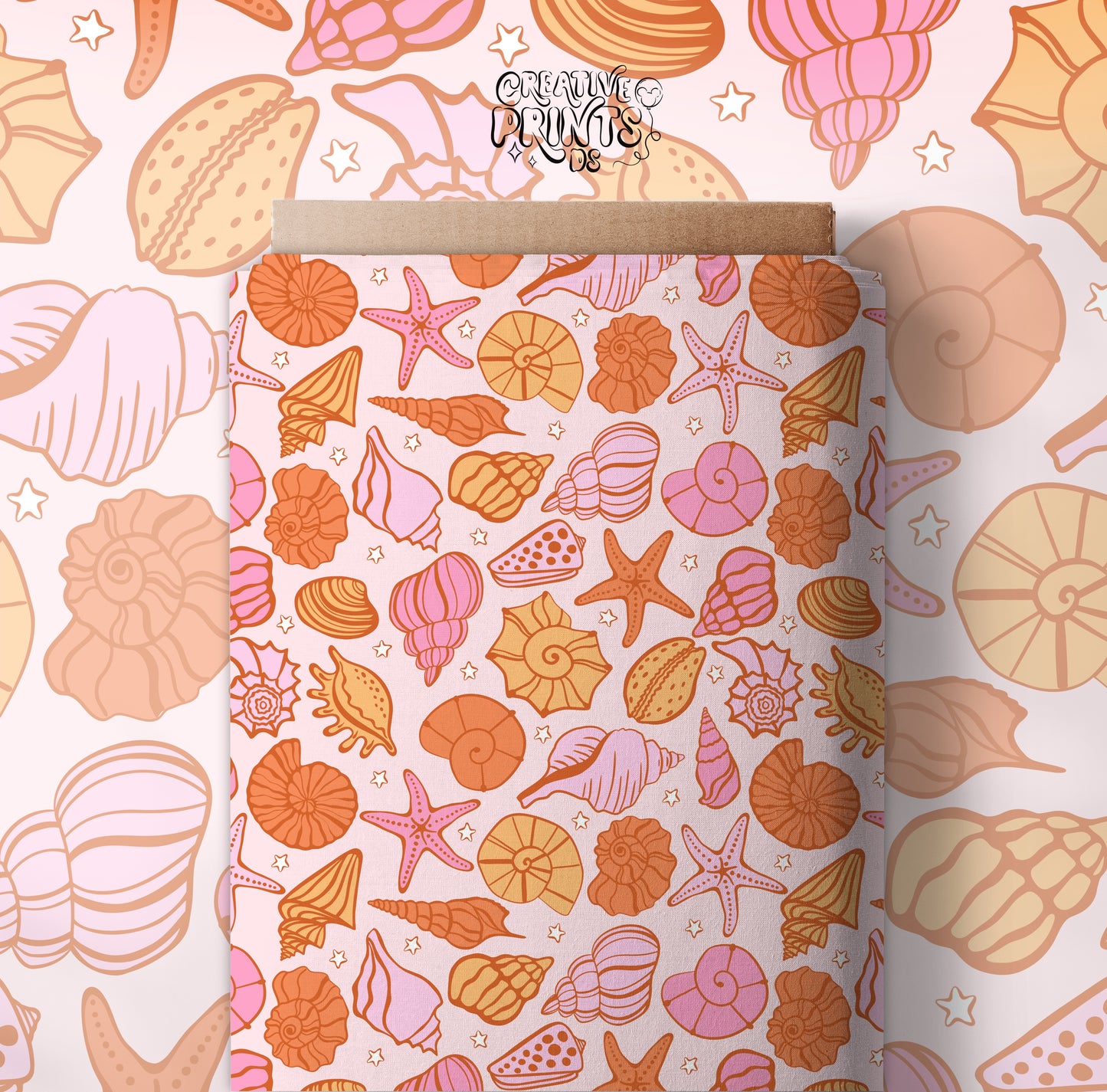 SeaShell Seamless pattern