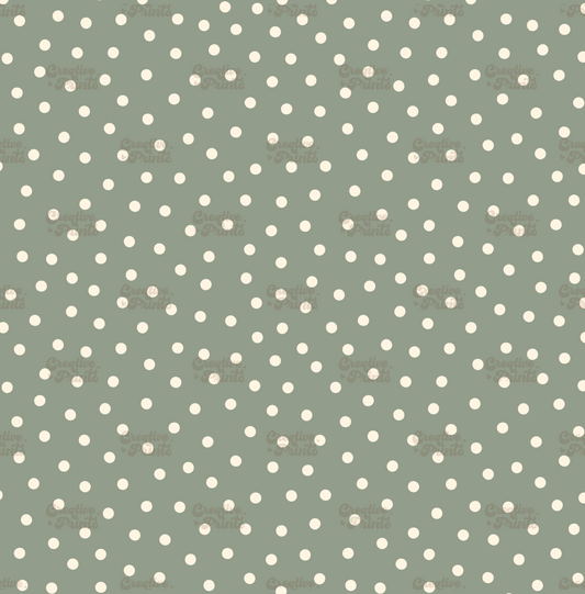 Sage Polka Dots Seamless file